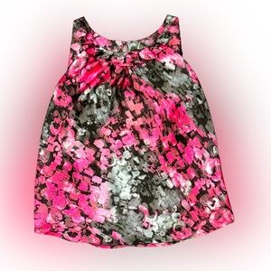 🌸 SPRING SALE New York & Company Silky Ruffle Neckline Tank size 12